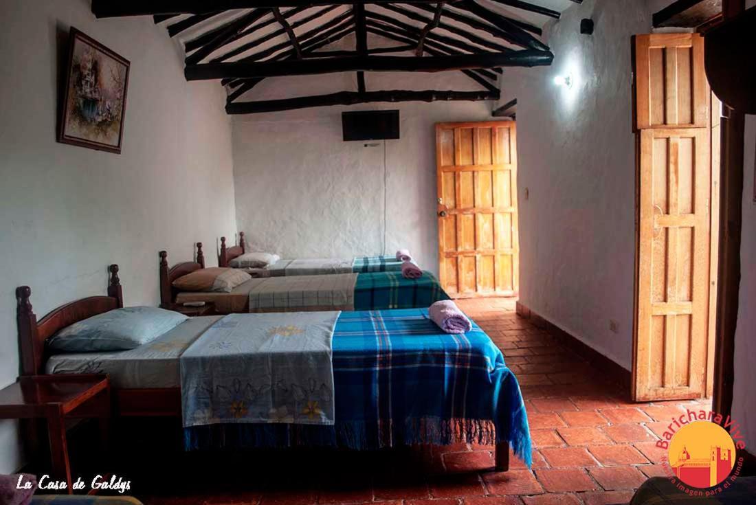 La Casa De Gladys Hotel Barichara Eksteriør billede